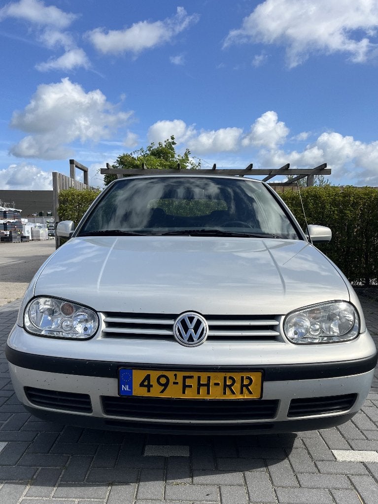 Volkswagen Golf 1.8 Cabriolet 55KW 2000 Grijs, Auto's, Stof, 74 pk, Zwart, 4 cilinders