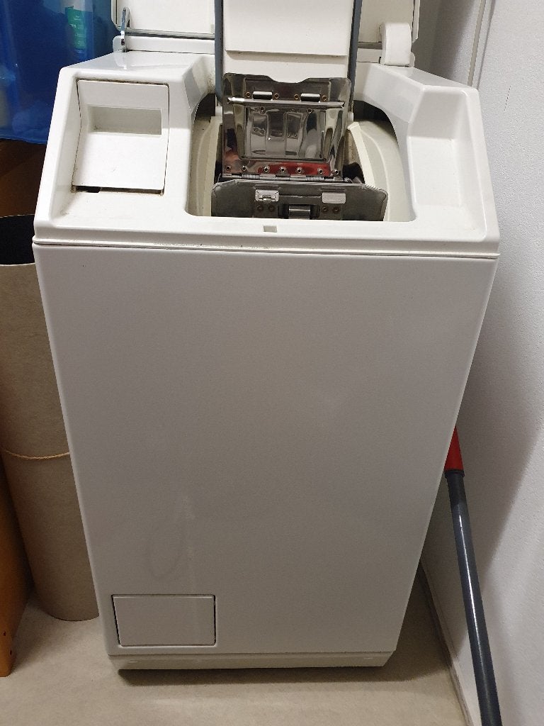 Miele W 837 Bovenlader Wasmachine - SoftCare System, Ophalen, 6 tot 8 kg, Bovenlader, Wolwasprogramma