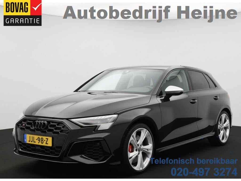 Audi S3 Sportback 2.0 TFSI S3 QUATTRO 310PK S-TRONIC S3-SPOR, Auto's, Gebruikt, 4 cilinders, Zwart, Automatische klimaatregeling