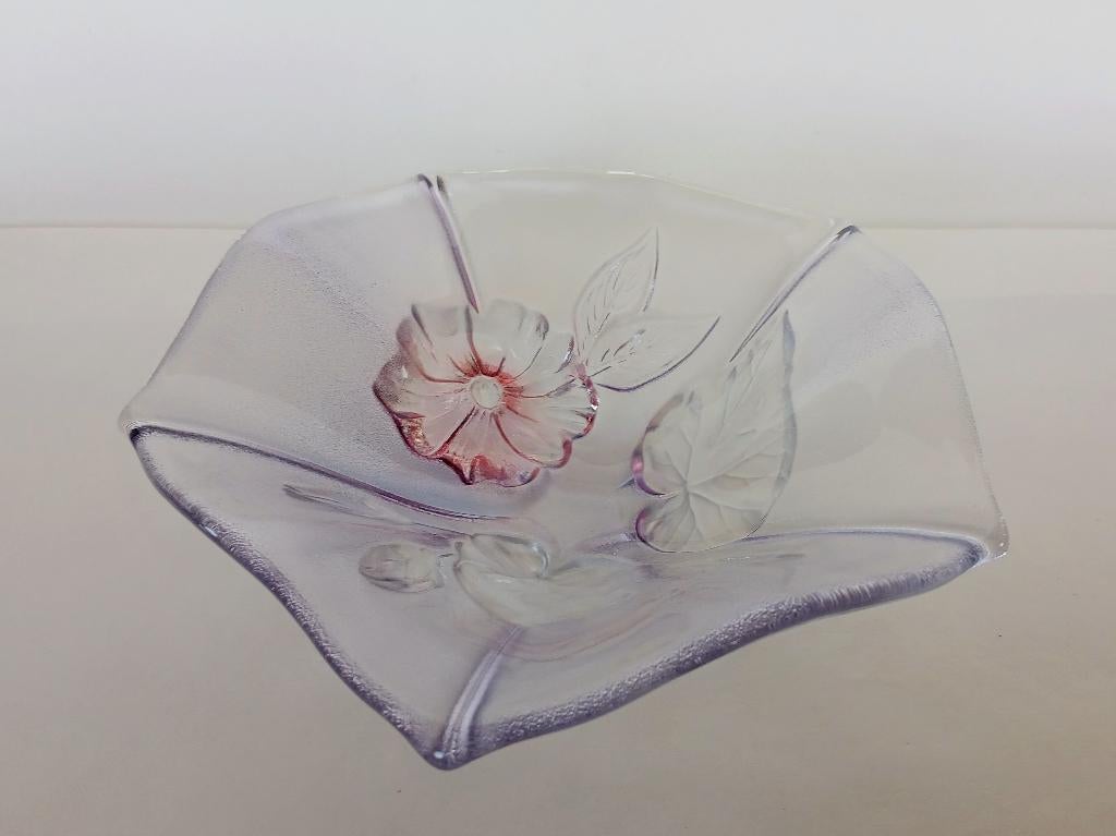 Schaal Kristal Walther Glas Vintage, Ophalen of Verzenden