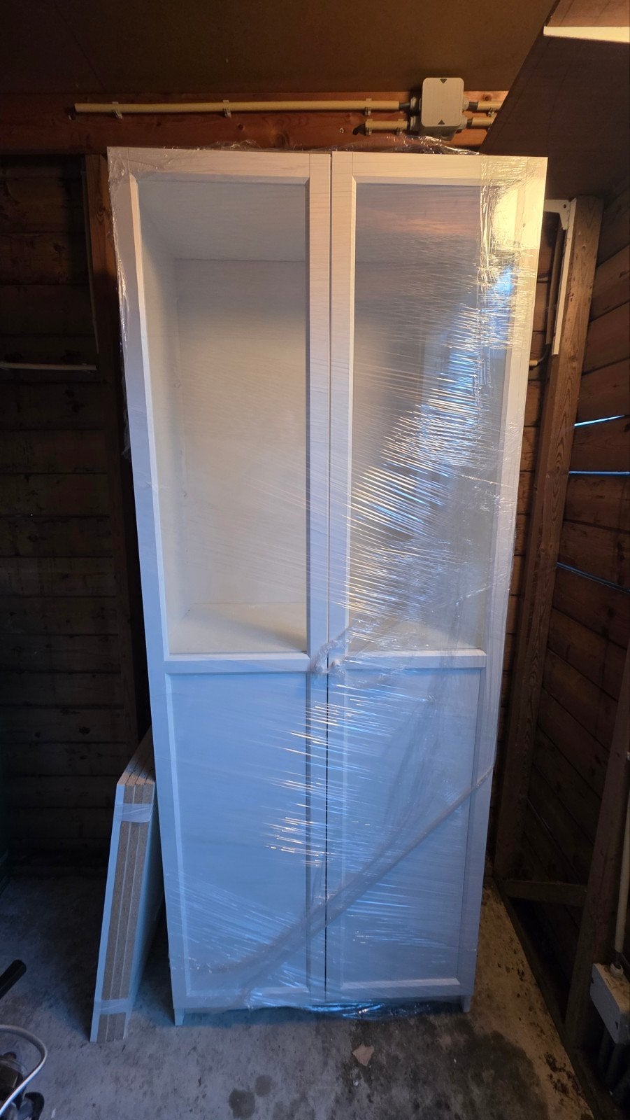 IKEA Billy / Oxberg white, Ophalen, Met deur(en), 200 cm of meer, Overige houtsoorten
