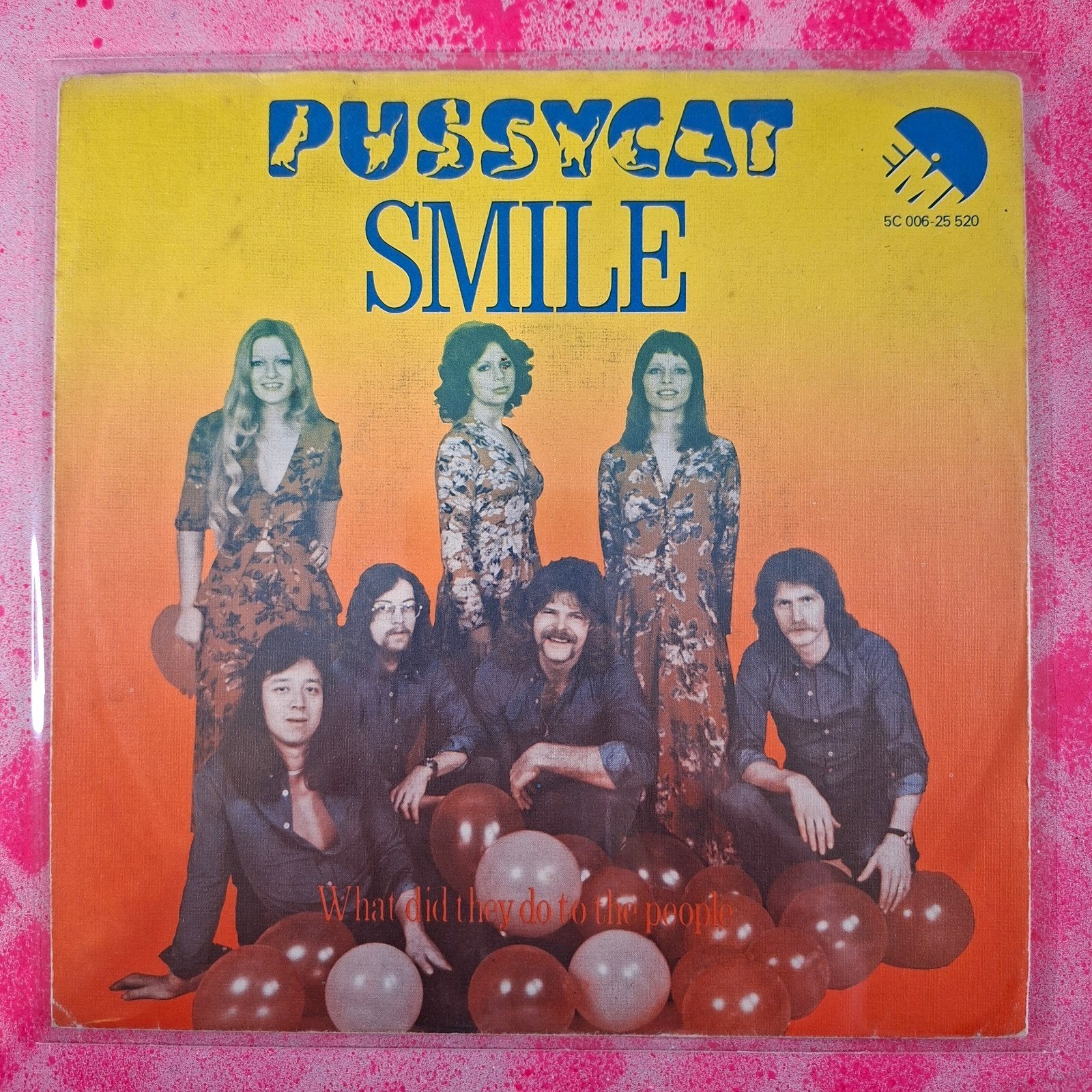 Pussycat Smile. single.                               Star45, Cd's en Dvd's, Vinyl | Nederlandstalig, Gebruikt, 7 inch, Ophalen of Verzenden