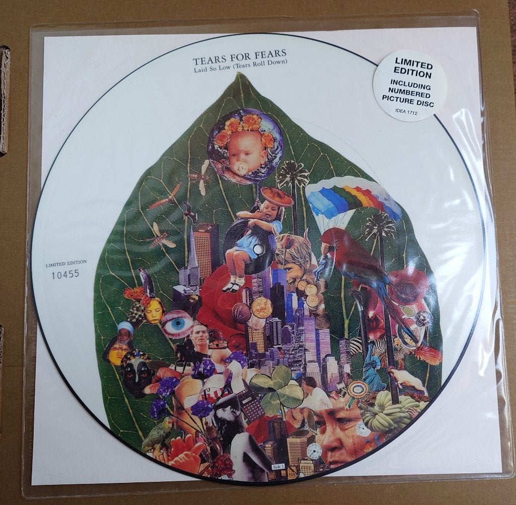 Tears For Fears – Laid So Low (Tears Roll Down)(Picture D.), Picture disc, Zo goed als nieuw, Verzenden, Pop