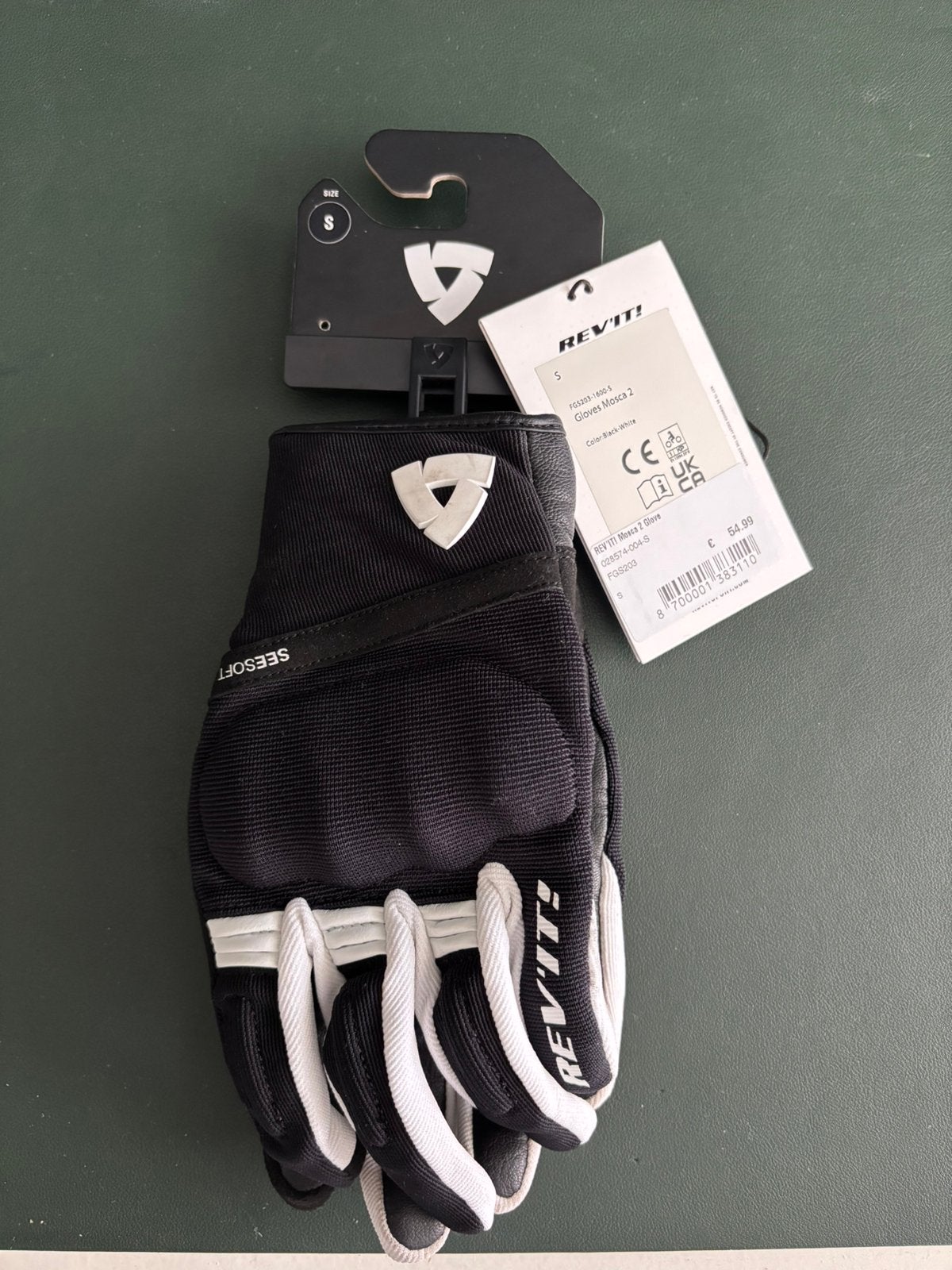 Motorhandschoenen Rev’it! maat S, Ophalen of Verzenden, Tweedehands, Handschoenen