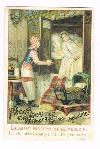 VAN HOUTEN CACAO - OUDE KAART, Ophalen of Verzenden, Gebruikt, Overige typen