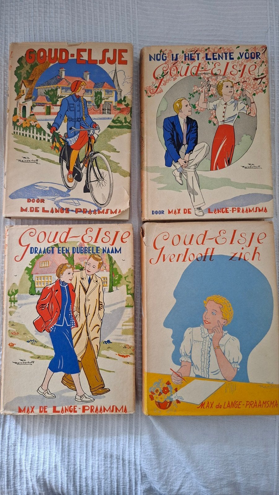 4 x Goud Elsje, Ophalen of Verzenden, Max de Lange-Praamsma