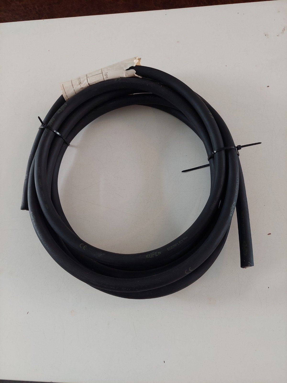 4 meter neopreen kabel 3x4mm ader voor zonnepanelen., Doe-het-zelf en Verbouw, Ophalen of Verzenden, Nieuw, Kabel of Snoer