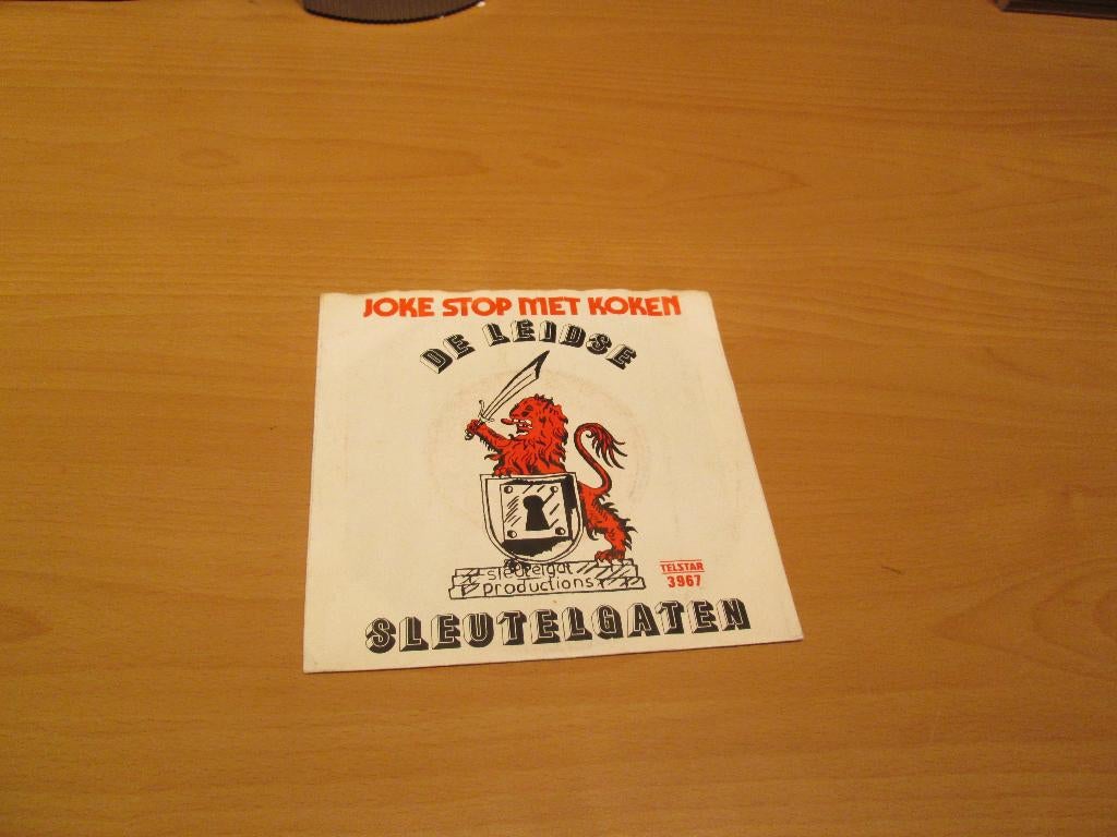 Leidse Sleutelgaten ‎- Joke Stop Met Koken / De Woonboot-Blu, Ophalen of Verzenden, Gebruikt, Pop