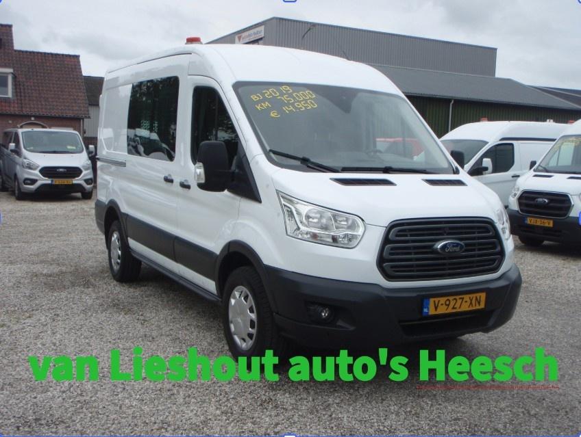 Ford Transit 350 L2H2 zeer nette Trend 75780 km bj 2019, 13 km/l, Stof, 4 cilinders, Bluetooth