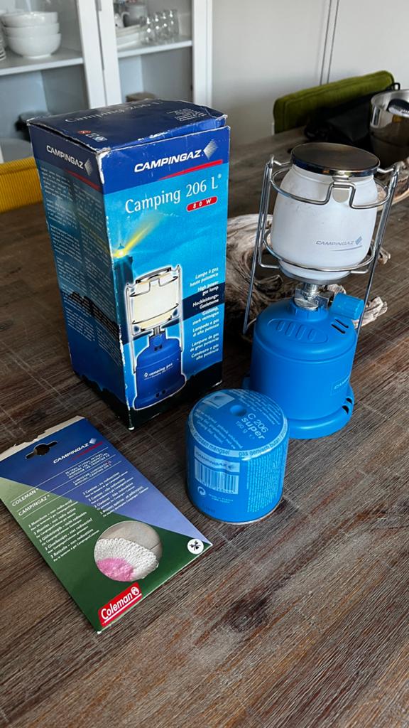Campingaz 206 gaslamp 80 watt, Caravans en Kamperen, Kampeeraccessoires, Ophalen of Verzenden
