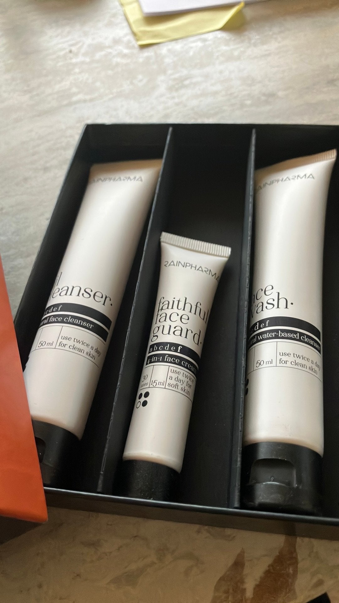 Rainpharma skincare set nieuw, Ophalen of Verzenden, Zo goed als nieuw, Overige typen