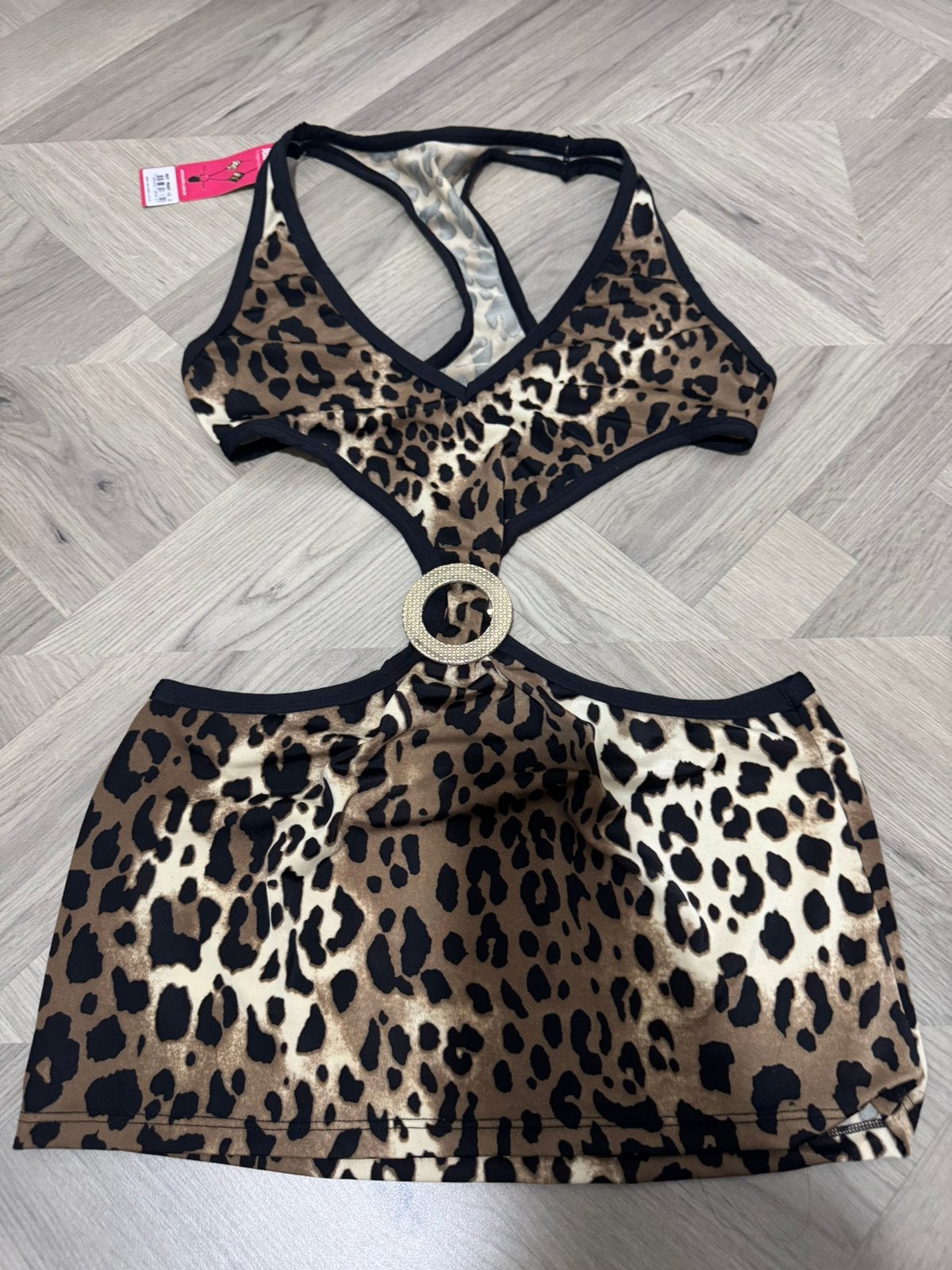 Tijger one suit maat 38, Kleding | Dames, Ondergoed en Lingerie, Verzenden, Bruin