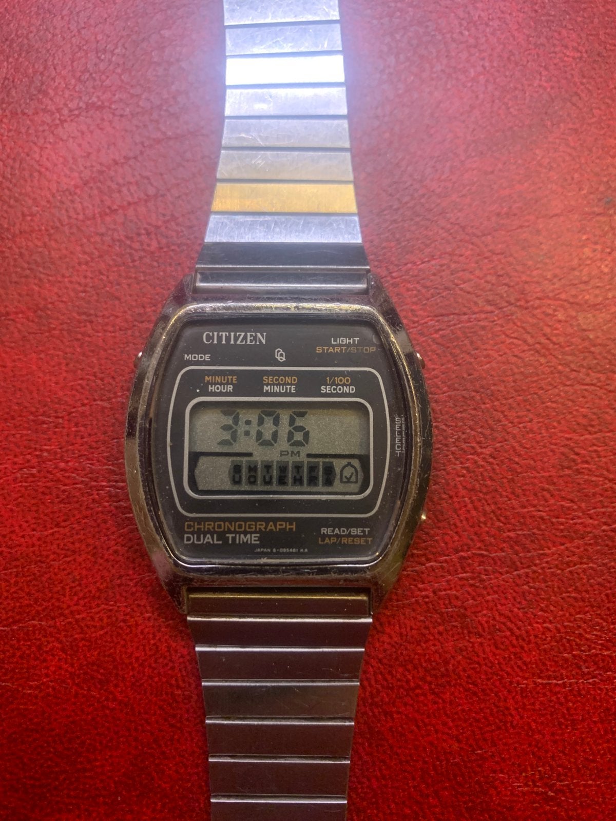 Vintage Citizen Chrono. 41-4654, Ophalen of Verzenden, Staal, Citizen, 1960 of later