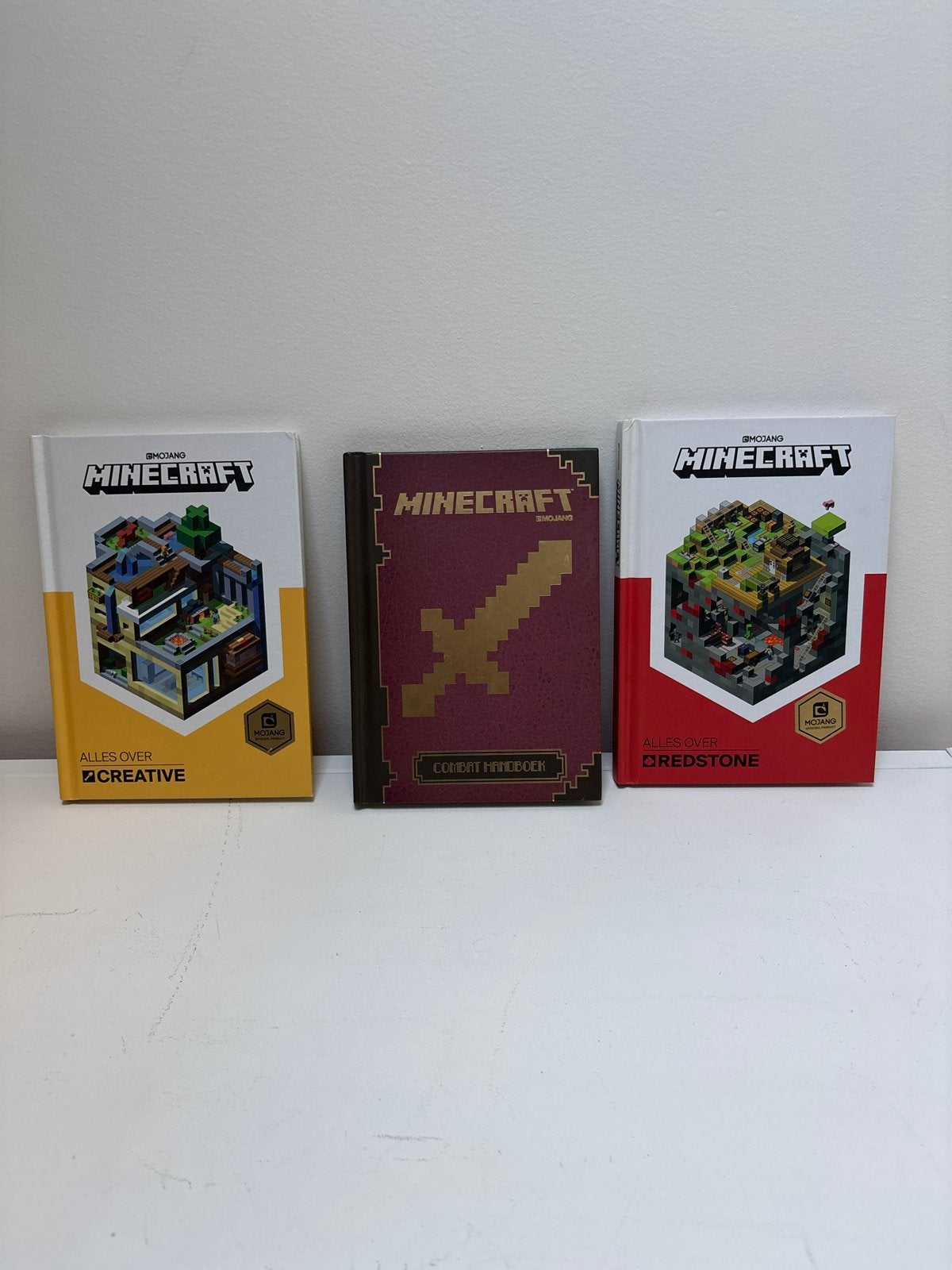 Minecraft Boeken: Creative, Combat Handboek, Redstone, Ophalen, Gebruikt, Overige merken
