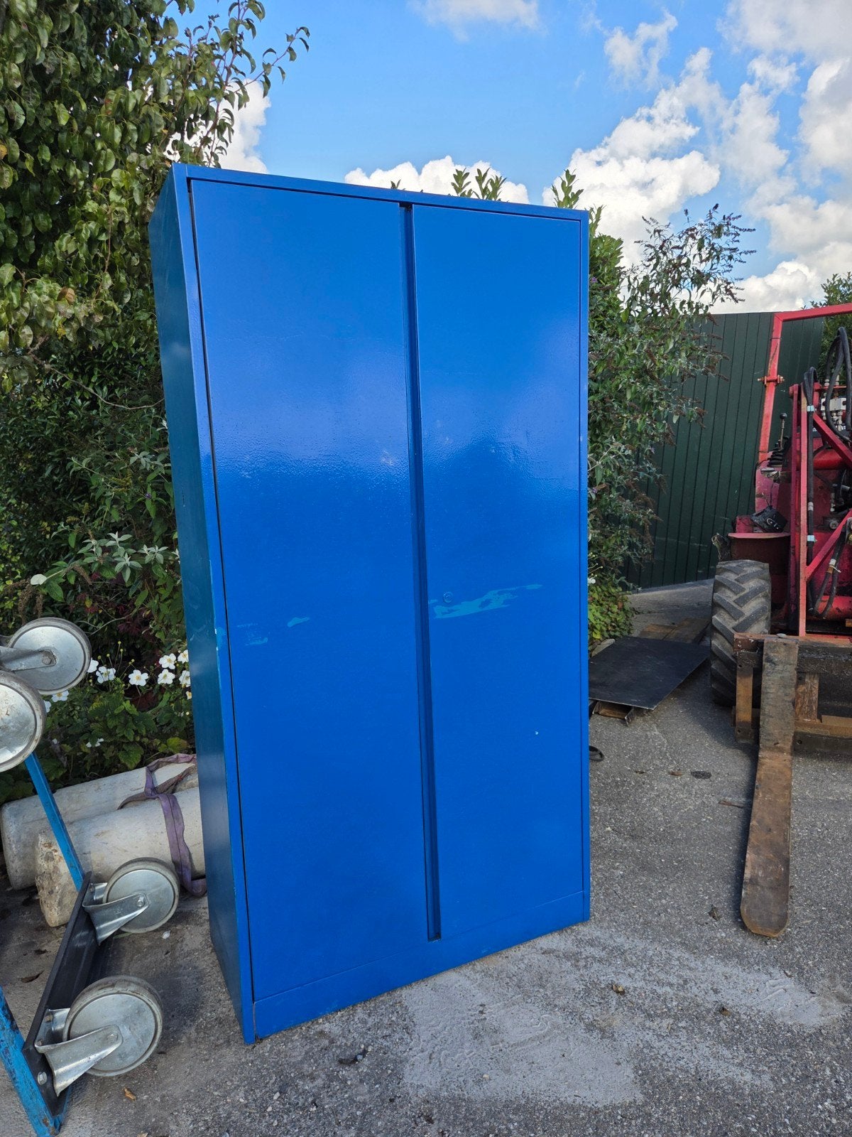 Metalen Werkkast met 4 Verstelbare Planken - Nette Staat, Ophalen of Verzenden, Gebruikt