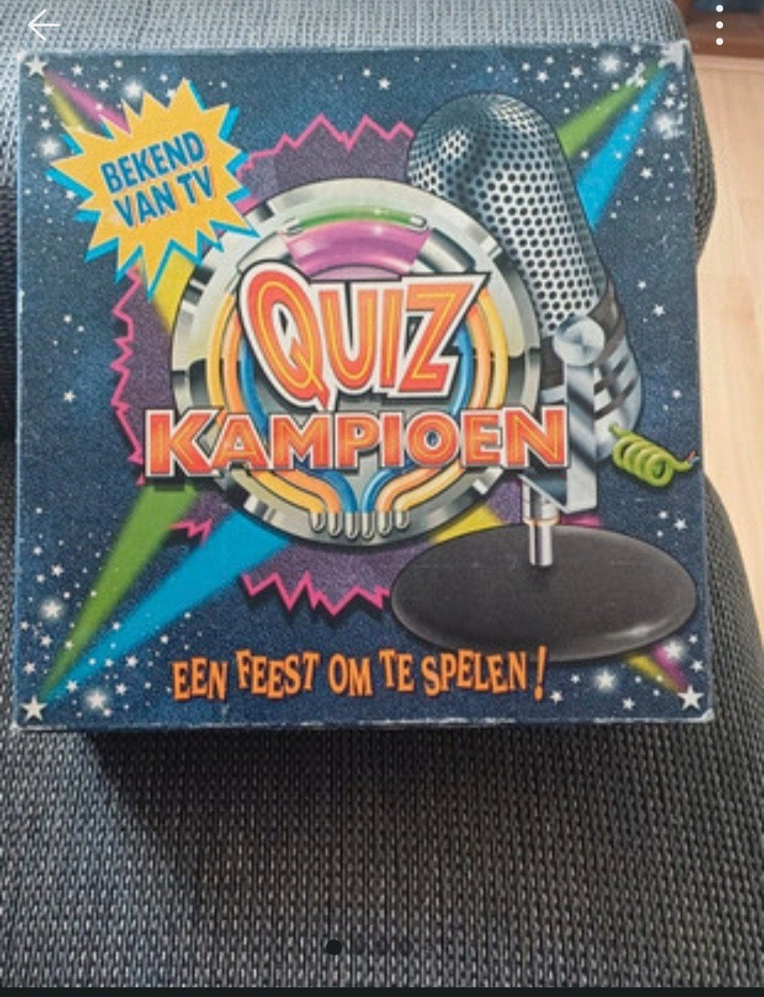 Quiz Kampioen Bordspel - Bekend van TV, Vijf spelers of meer, Ophalen of Verzenden, Gebruikt