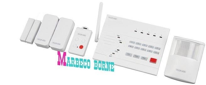 Draadloos alarmsysteem, Draadloos Alarm, Beveiliging, König, Overige materialen, Nieuw, Ophalen of Verzenden