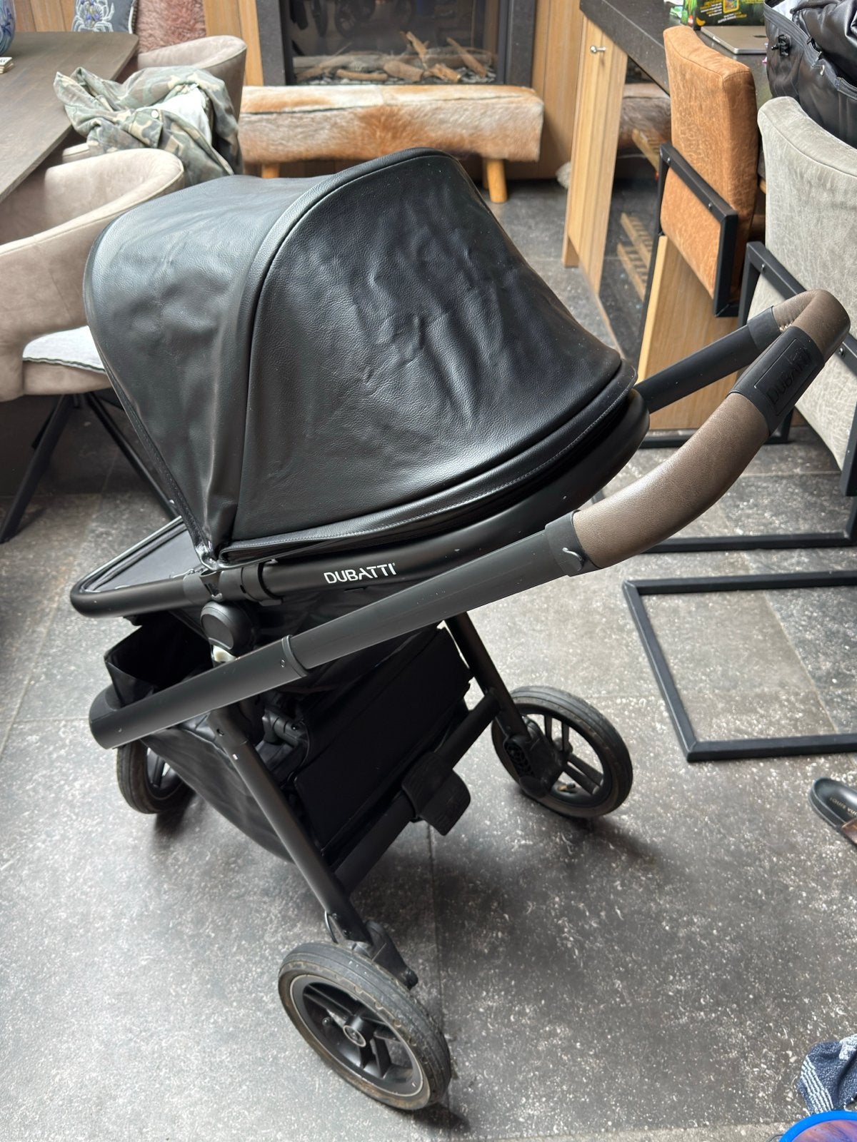 Dubatti kinderwagen met Aerosleep matrasbeschermer, Kinderen en Baby's, Kinderwagens en Combinaties, Ophalen, Gebruikt, Kinderwagen