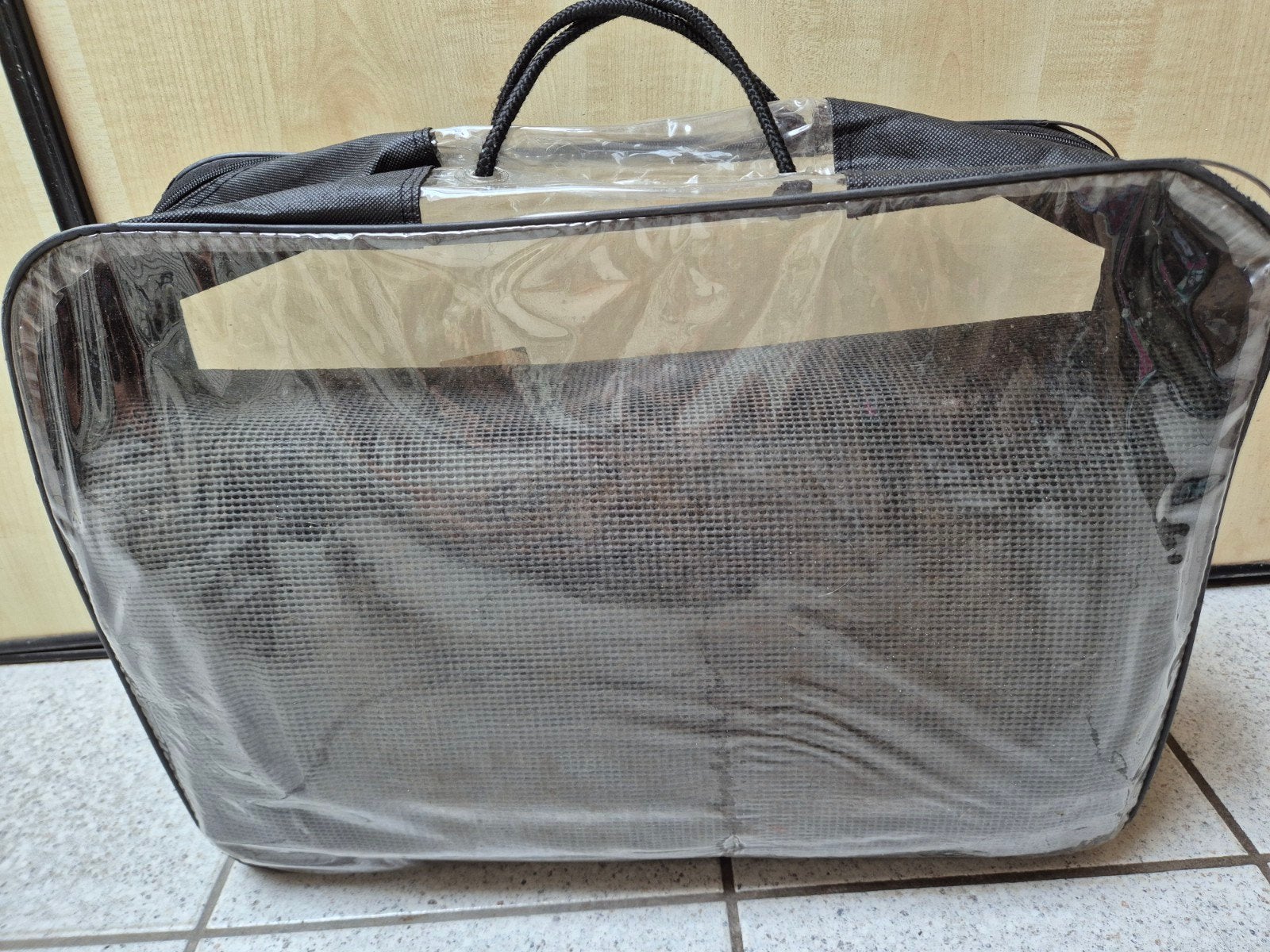Safaritex tenttapijt 2,50 x 5,00, Caravans en Kamperen, Ophalen, Gebruikt