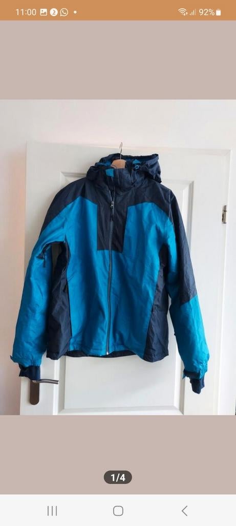 Heren skijas - Blauw/Zwart - Maat M, Onbekend, Maat 48/50 (M), Ophalen of Verzenden, Jack