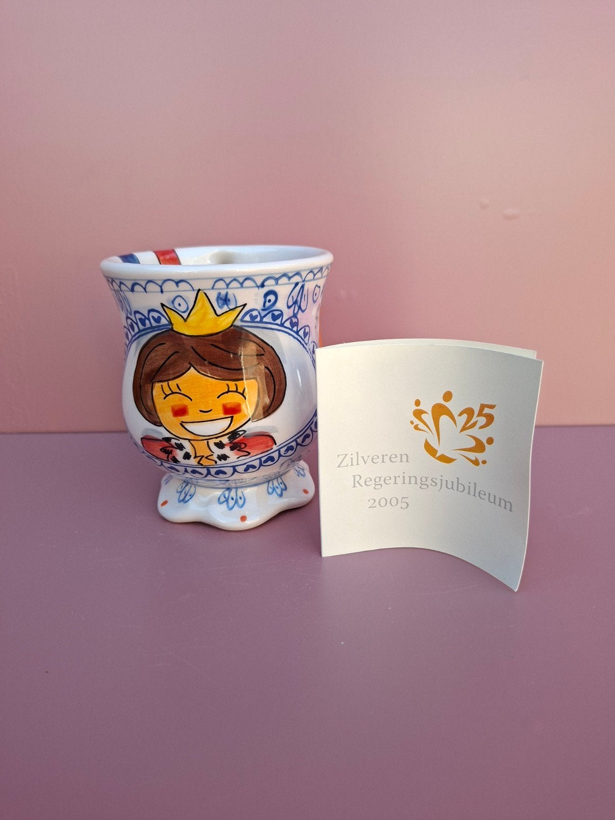Blond Amsterdam Limited Edition Beatrix mok, Ophalen of Verzenden, Zo goed als nieuw, Aardewerk, Mok