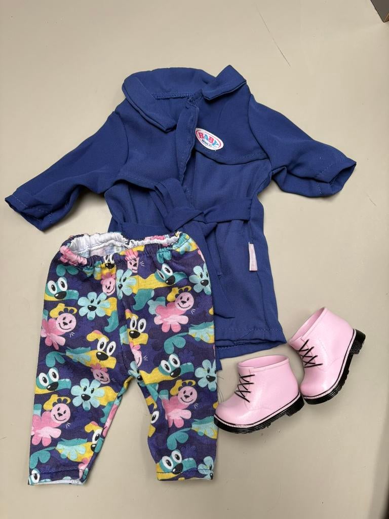 Baby born Deluxe kledingset (voor pop 43cm), Ophalen of Verzenden, Zo goed als nieuw, Babypop