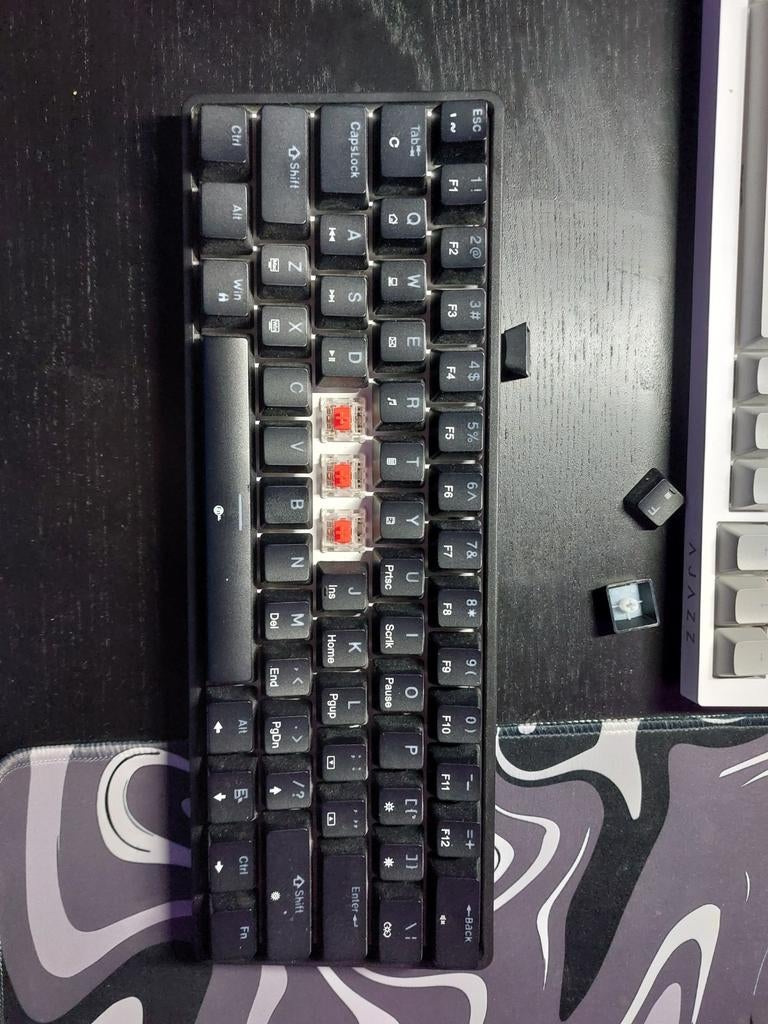 Gaming keyboard rooie switches, Computers en Software, Toetsenborden, Ophalen, Dierya, Gaming toetsenbord, Zo goed als nieuw