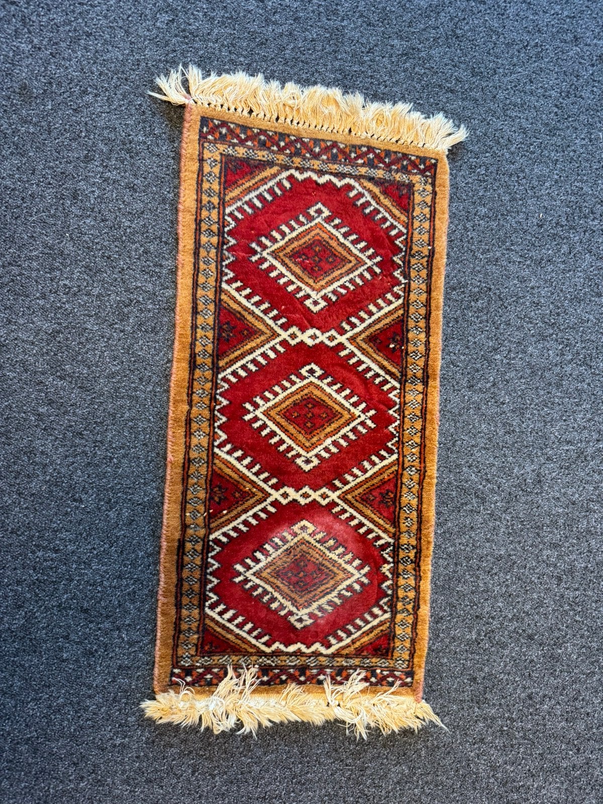 Handgeknoopt Pakistan Bukhara wollen tapijt 73x31 cm, Ophalen of Verzenden