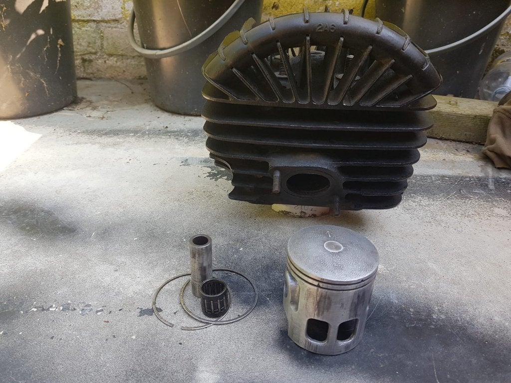 yamaha dt 125 mx 1977 onderdelen, Motoren, Ophalen of Verzenden, Gebruikt