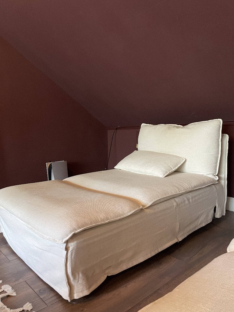 Ikea SÖDERHAMN bank chaise longue (Gransel), Ophalen, Gebruikt, Eenpersoons, Minder dan 150 cm