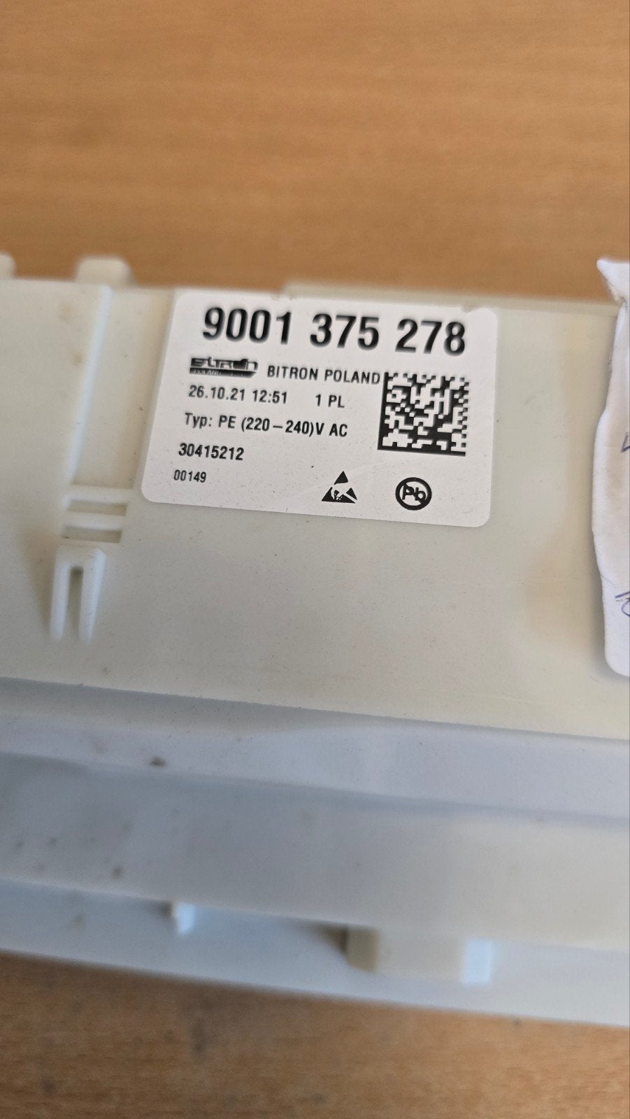 Bosch/Siemens vermogensmodule geprogrammeerd SMV86M50eu/05, Ophalen of Verzenden, Nieuw