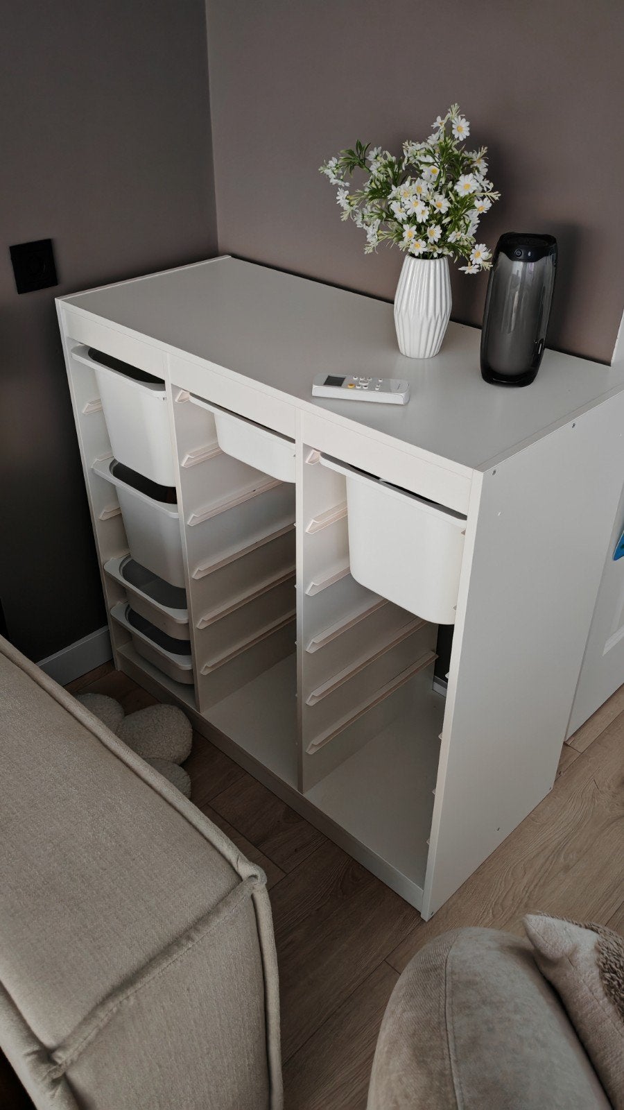 Ikea TROFAST witte opbergkast vakkenkast, Kinderen en Baby's, Gebruikt, Kast, 75 tot 100 cm, Minder dan 50 cm