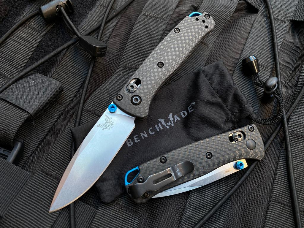 Benchmade Mini Bugout 553-3 Carbon Fiber PE EDC, Ophalen of Verzenden, Nieuw