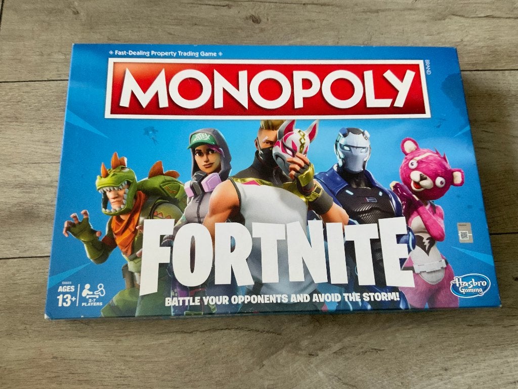 Fortnite Monopoly, Ophalen of Verzenden, Zo goed als nieuw