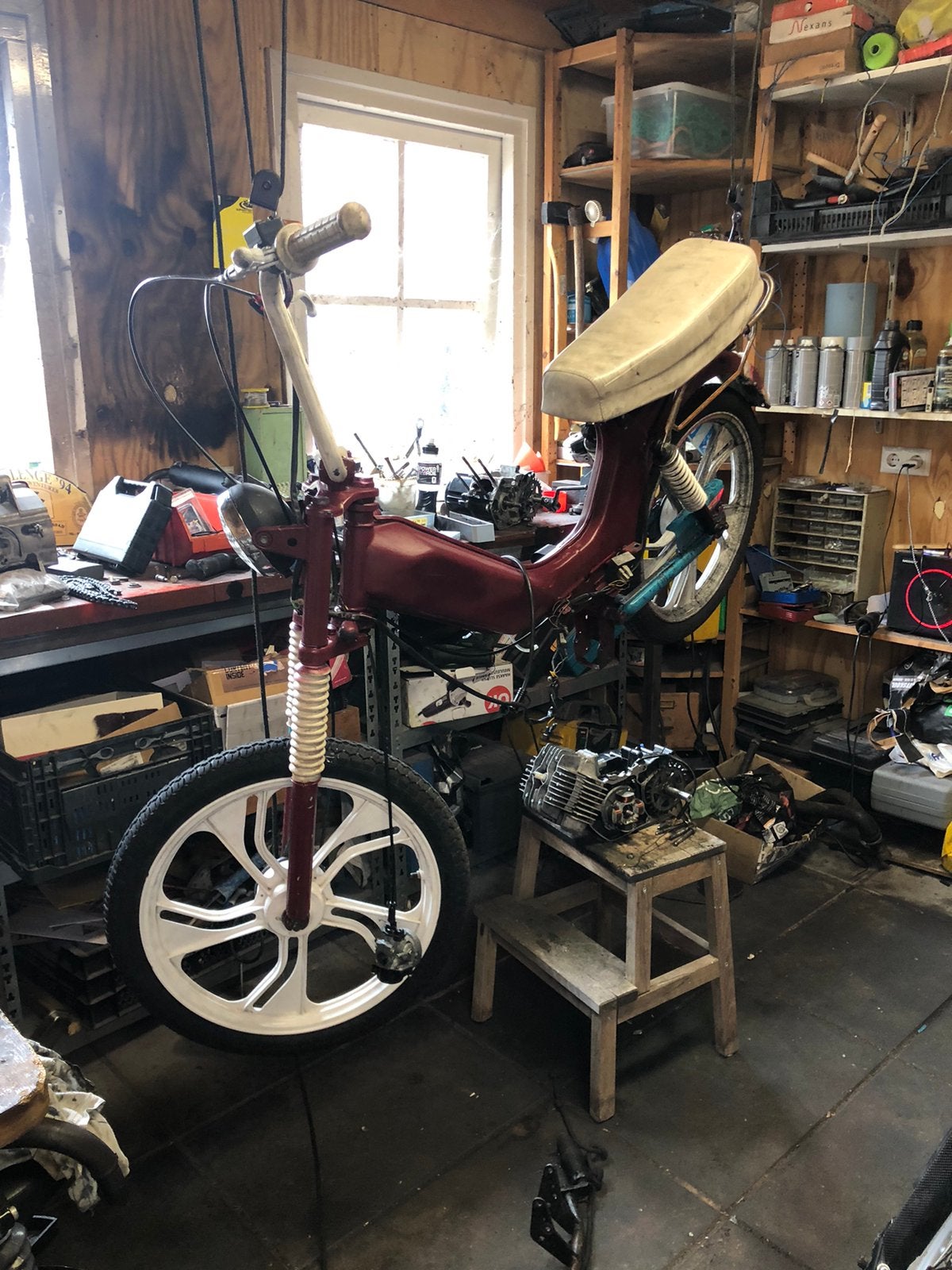 Tomos 65cc project, Fietsen en Brommers, Ophalen of Verzenden, Zo goed als nieuw