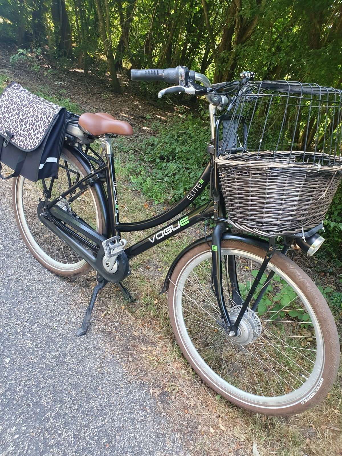 dames fiets elektrische 100%goed, 53 tot 56 cm, Ophalen, Zo goed als nieuw, Versnellingen