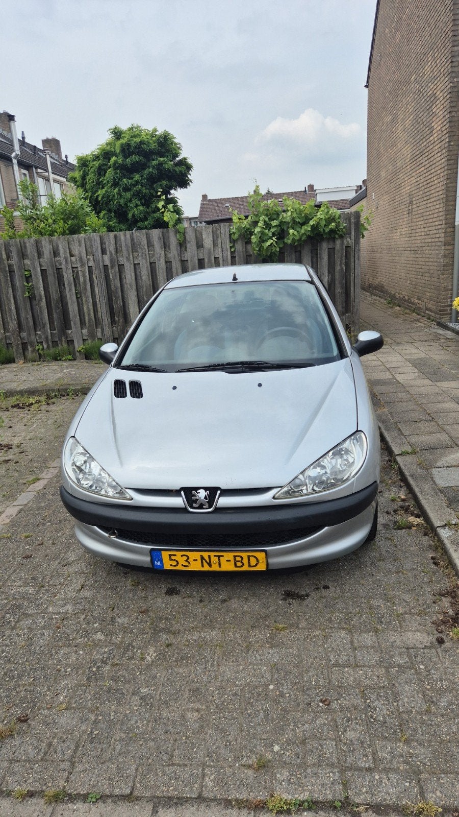 Peugeot 206 1.1 XR 3D 2004 Grijs, Auto's, Peugeot, Particulier, Benzine, C, Hatchback, Handgeschakeld, Origineel Nederlands, Zilver of Grijs