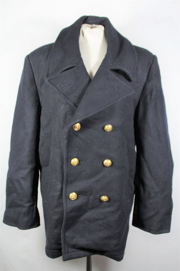 Dikke Marine winterjas.BW Marine Kolani. Mt S. 70% wol, ., Ophalen of Verzenden, Zo goed als nieuw, Maat 46 (S) of kleiner