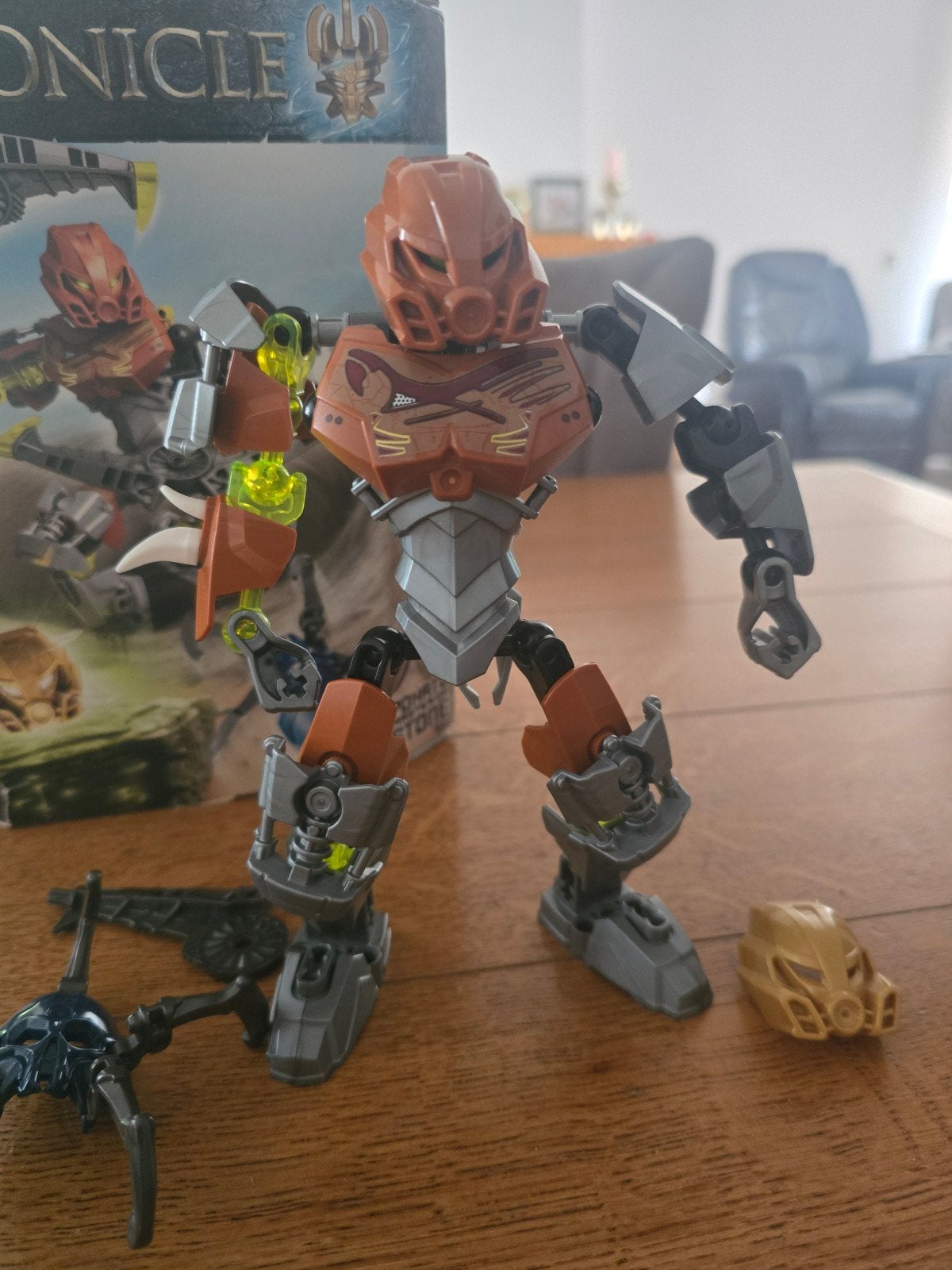 Lego Bionicle 70785 Pohatu Master of Stone, Compleet, Gebruikt, Bionicle, Lego