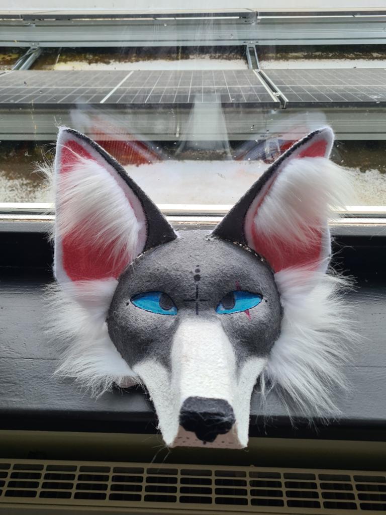 Therian masker wolf, Ophalen of Verzenden, Nieuw, Overige typen