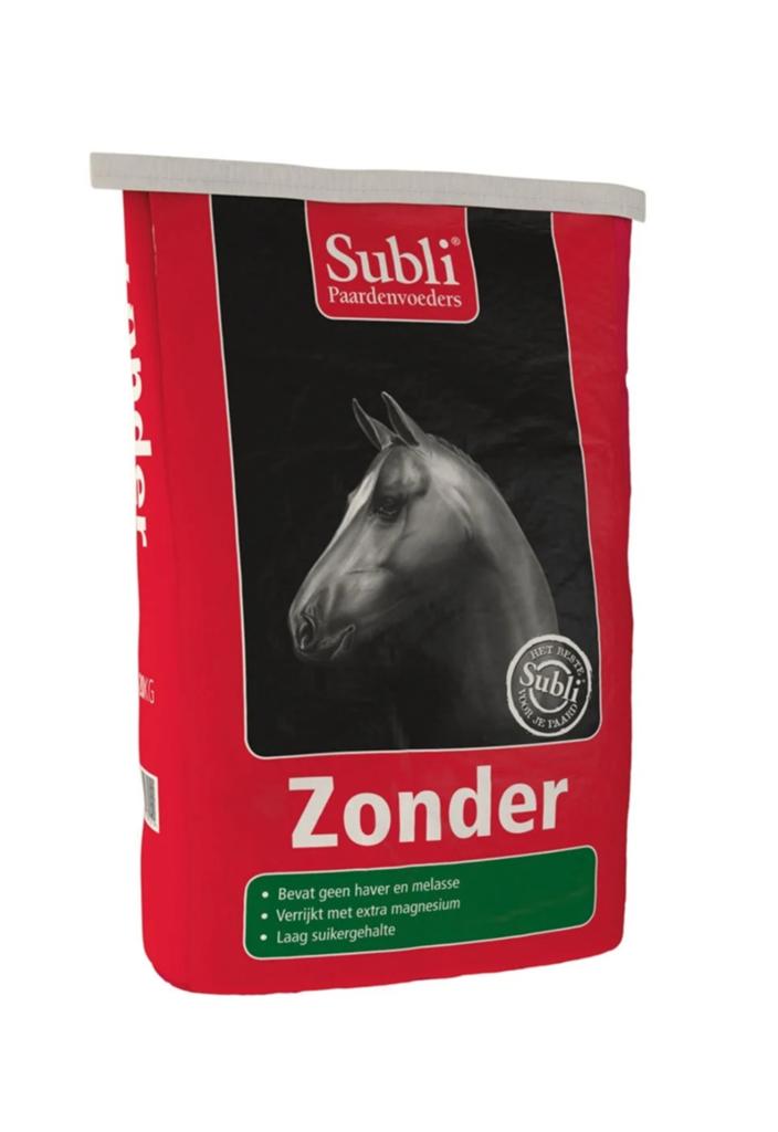 Subli zonder, Ophalen