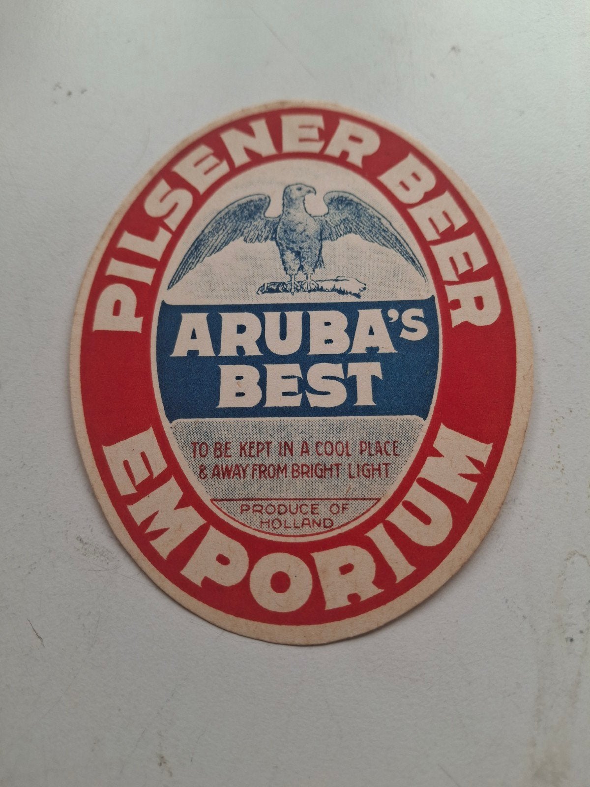 etiket Phoenix  Aruba,s Best, Verzamelen, Ophalen of Verzenden, Zo goed als nieuw, Overige merken