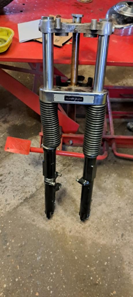 Shovelhead Super glide voorvork, Motoren, Ophalen of Verzenden