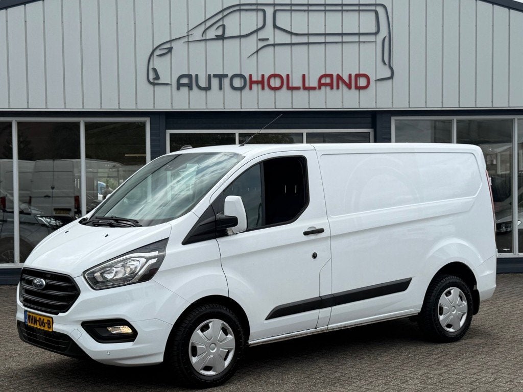 Ford TRANSIT CUSTOM 2.0 TDCI 96KW 131PK AUTOMAAT EURO 6 AIRC, Auto's, 15 km/l, 1995 cc, 4 cilinders, Wit