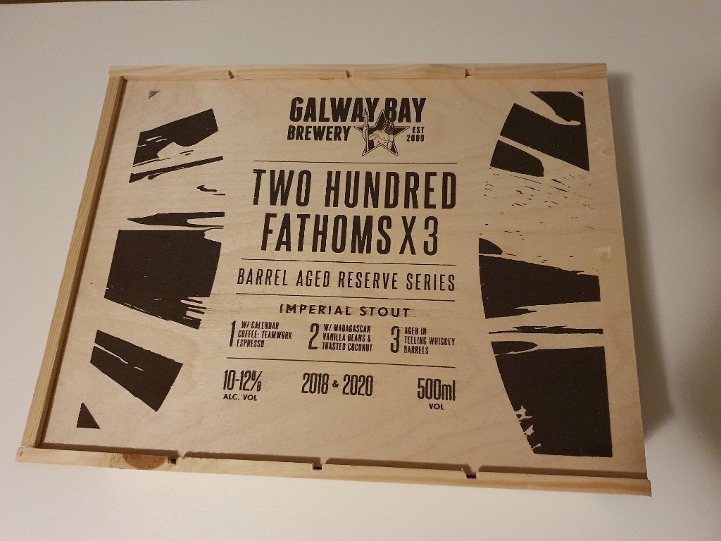 Galway Bay - Two Hunderd Fathoms (kistje), Ophalen of Verzenden, Nieuw, Flesje(s), Overige merken