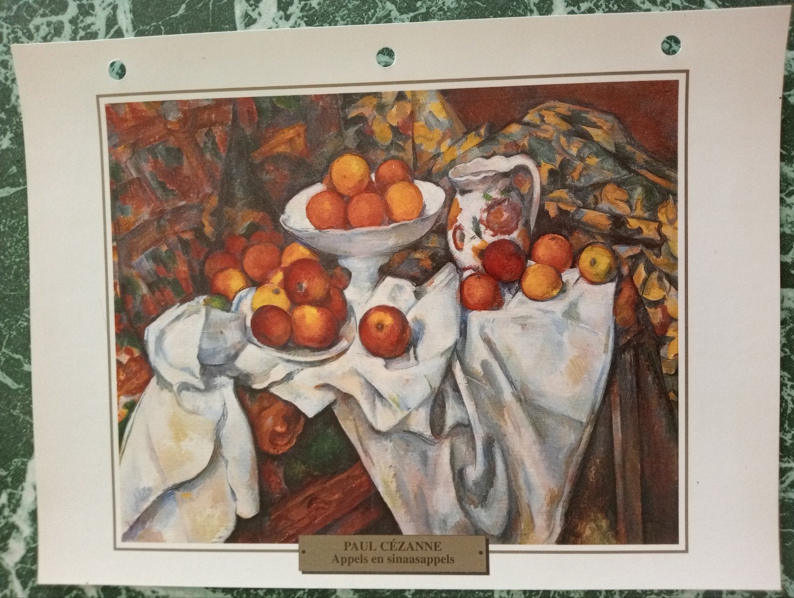 Paul Cezanne Appels en Sinaasappels, Ophalen of Verzenden