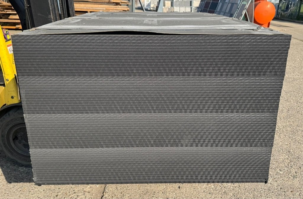 MDF unilin zwart 305x122cm 12mm, Tuin en Terras, Palen, Balken en Planken, Ophalen, Nieuw, 250 cm of meer, Overige typen
