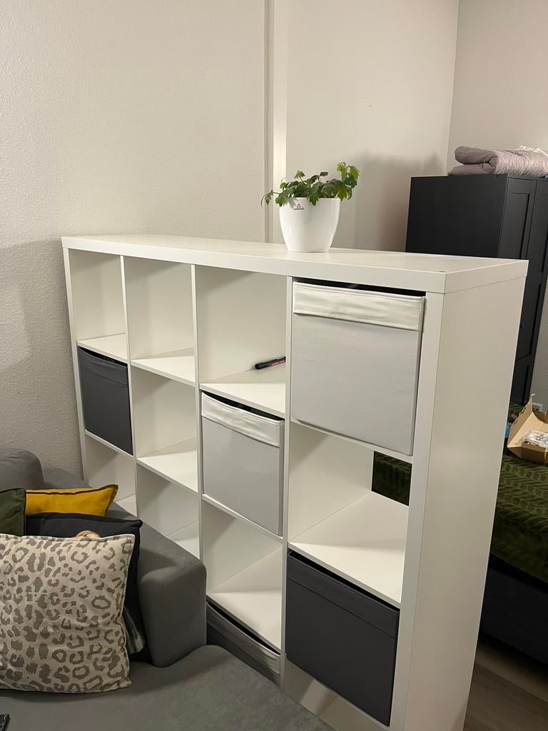Ikea Kallax Kast, 100 tot 150 cm, 75 cm of meer, Ophalen of Verzenden, Zo goed als nieuw