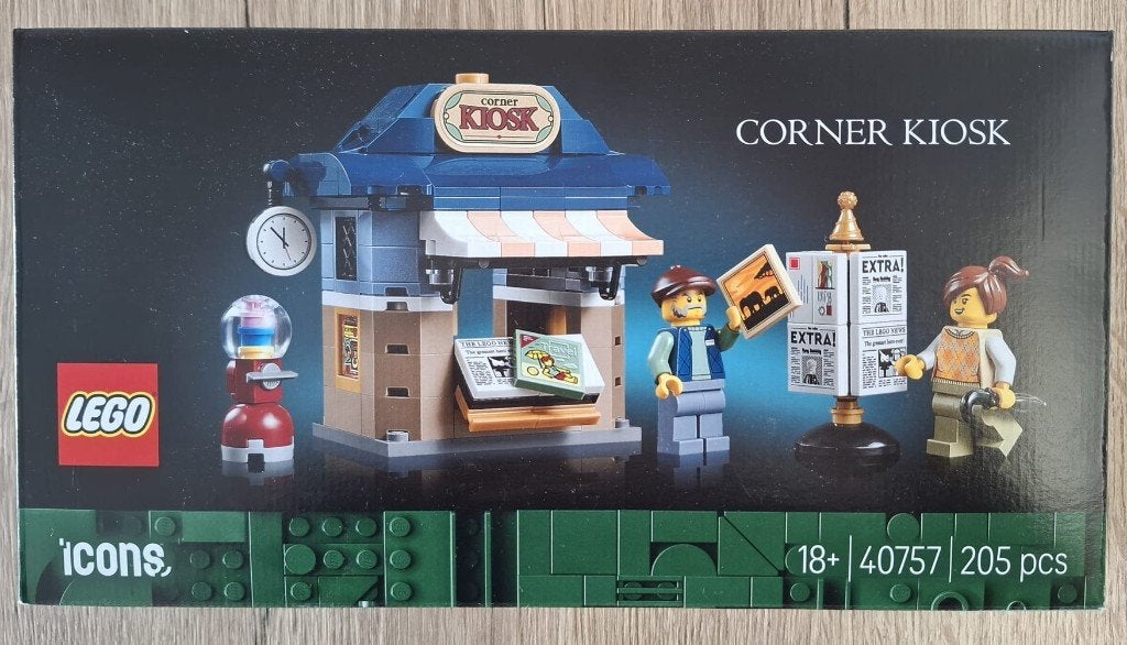 Lego Corner Kiosk 40757, Ophalen, Nieuw, Icons, Complete set