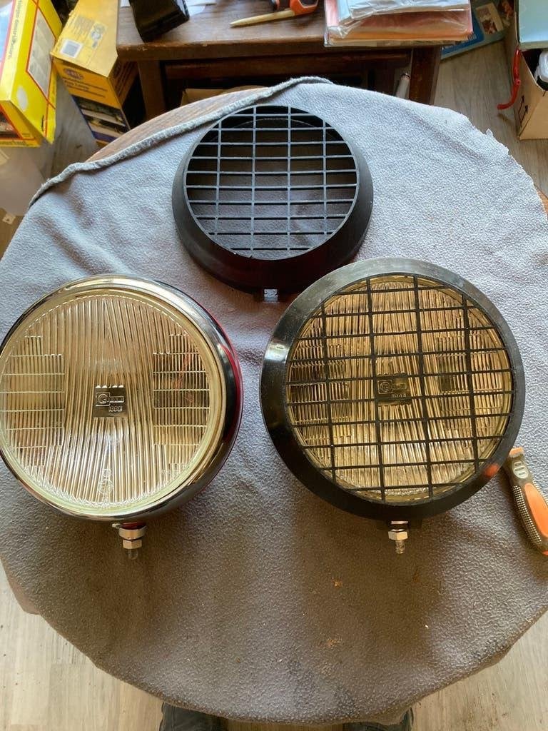 Oldtimer 2 Cibie super Oscar breedte straler 22 cm, Auto-onderdelen, Verlichting, Gebruikt, Ophalen of Verzenden